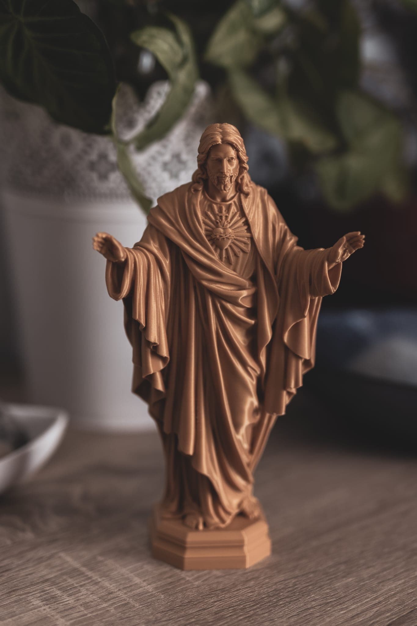 Plasma-Harmonisierer-Statue — Jesus Christus (24 cm)